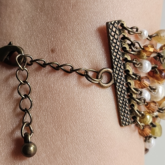 Loft Multi-Colored Beaded Bracelet - Picture 7 of 9